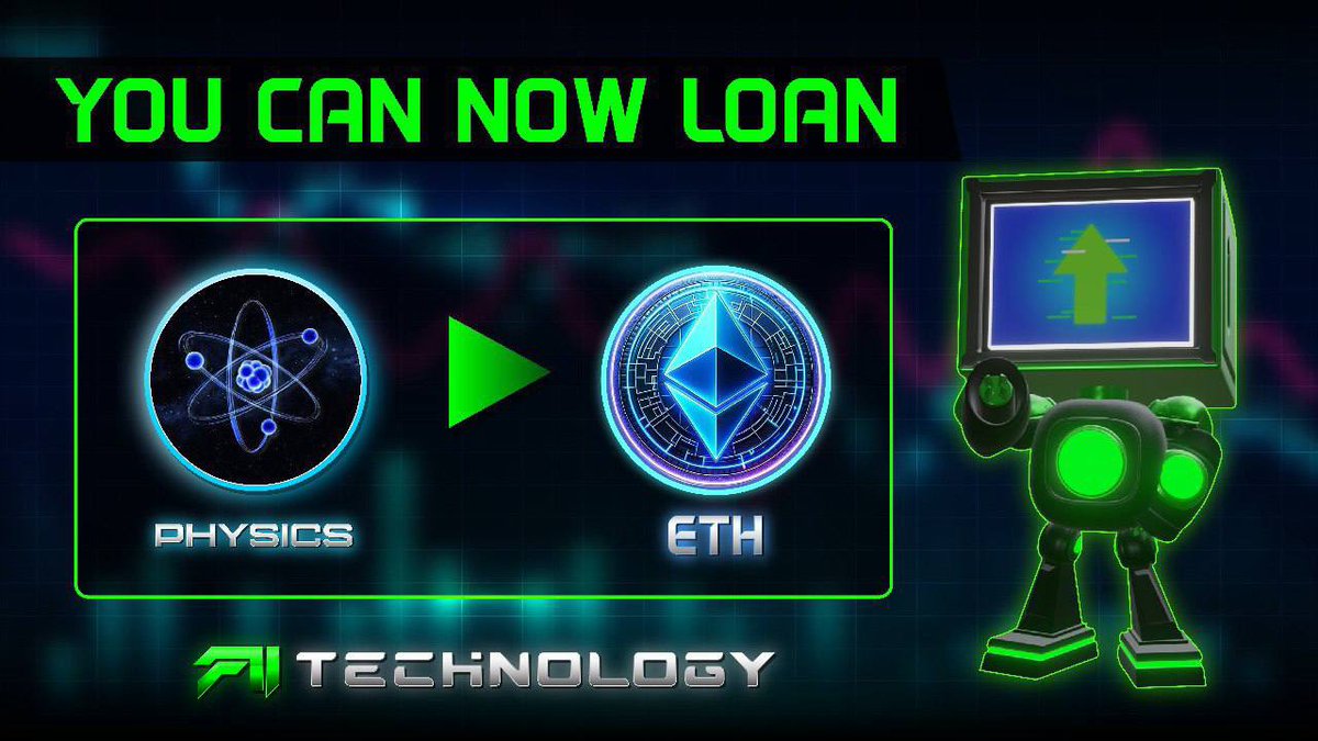 boost_swap's tweet image. @Physicsethtoken is now available to loan as collateral 🤝

For more information on $PHYSICS: physicstoken.com

$AITEK is working to free up liquidity across all tokens, why sell when you can loan 🤯

For more information on how our loans work: t.me/aitechnologypo…