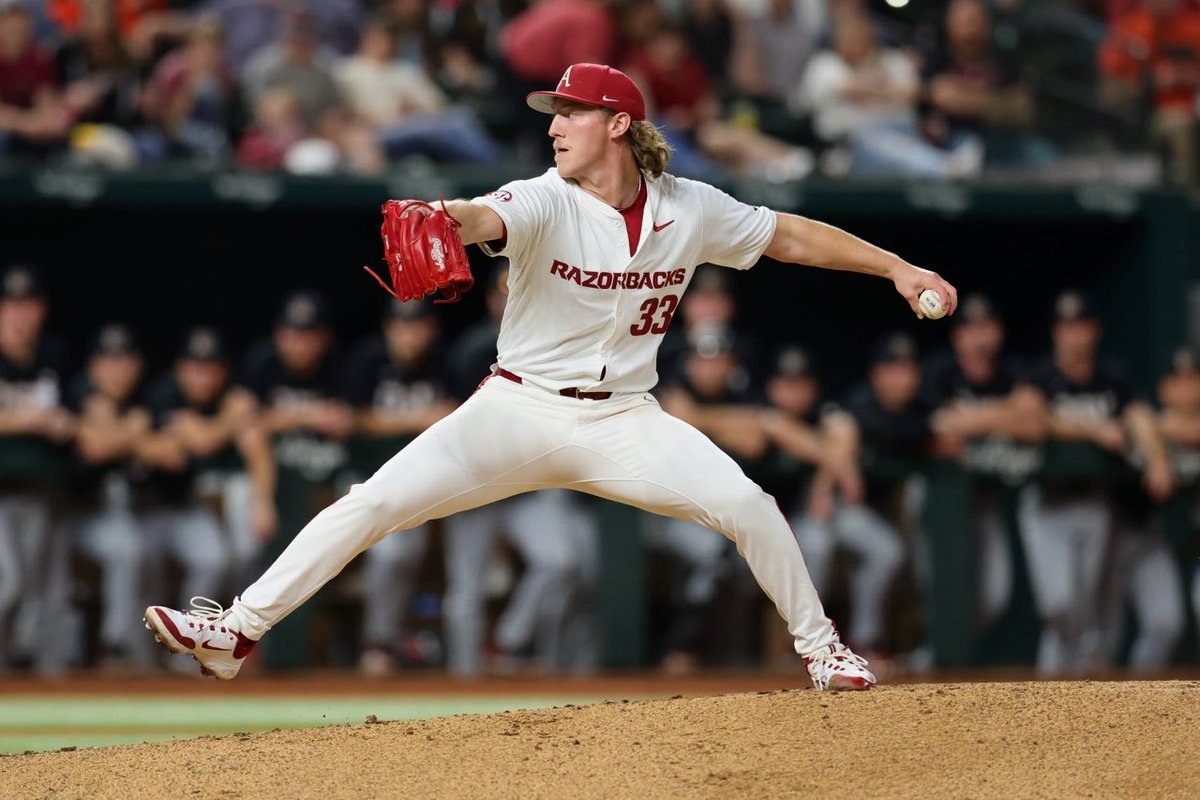 DSeifertD1PBR's tweet image. Hagen Smith 15 Ks through 5 IP. Amazing command of both his SL and FB. Best pitching performance I can remember in my 34 years of playing, coaching or scouting college baseball. Historic night for the lefty.