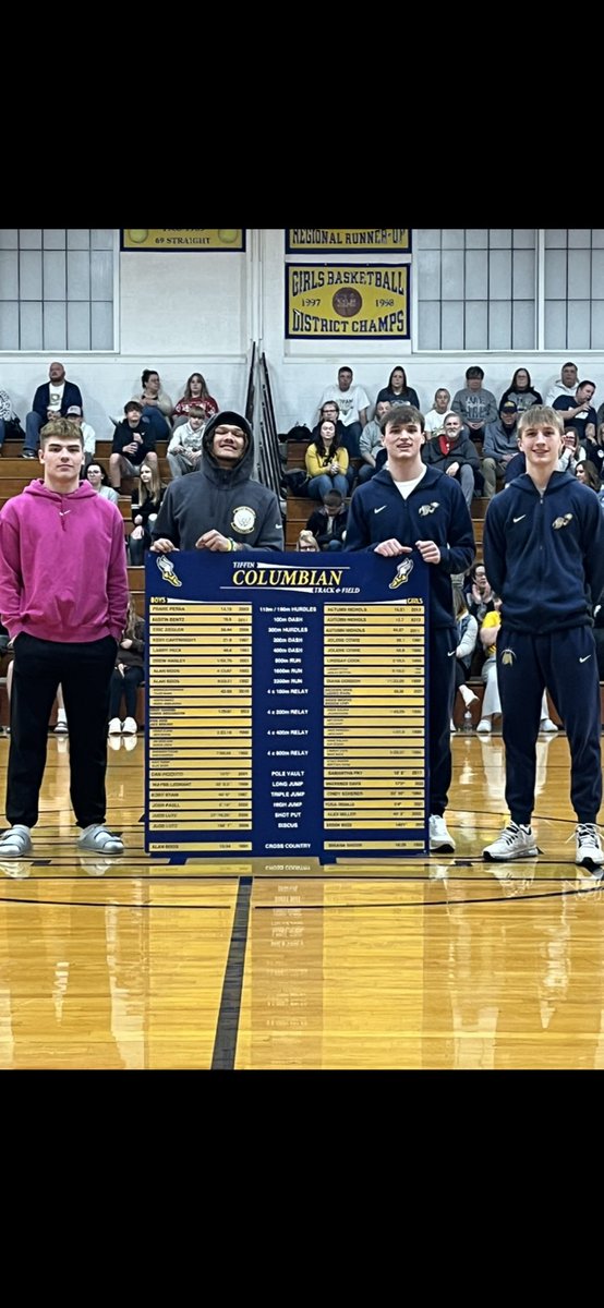 As we are a few days away from kicking off the 2024 season. It was great to get these guys onto the board and recognized as school record holders.