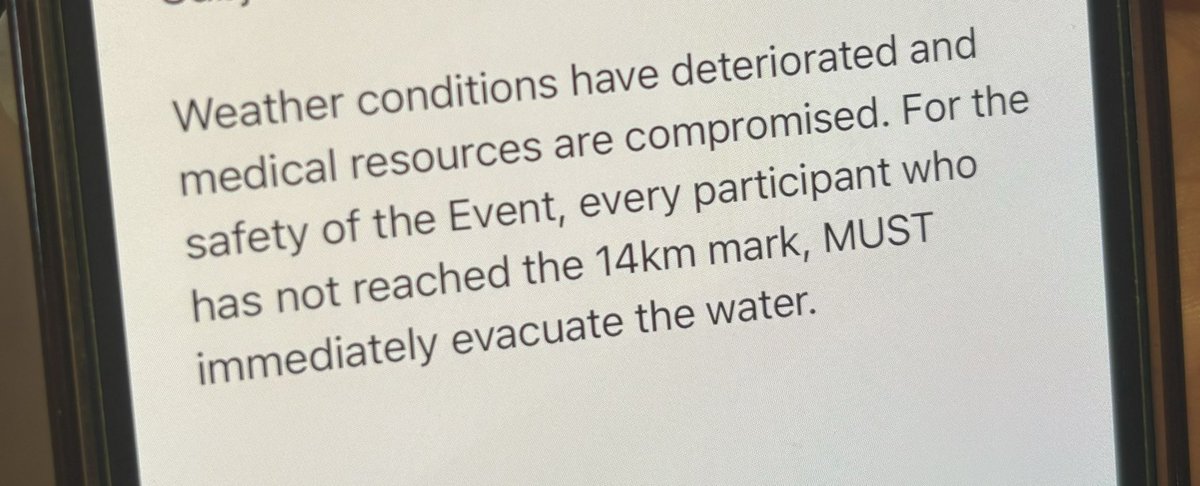 Anne-Maree Leonard (@a_m_leonard) on Twitter photo The Rottnest Channel Swim has been cancelled - with weather conditions deteriorating. We will have the full details of who made it across on <a href="/10NewsFirstPER/">10 News First Perth</a> at 3.30pm in a special early bulletin. This is the message swimmers have received: The Rottnest Channel Swim has been cancelled - with weather conditions deteriorating. We will have the full details of who made it across on <a href="/10NewsFirstPER/">10 News First Perth</a> at 3.30pm in a special early bulletin. This is the message swimmers have received: