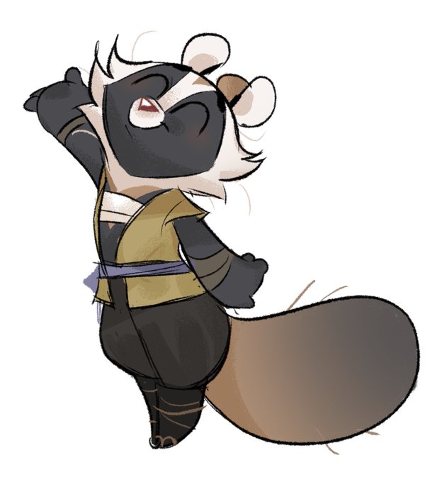 「pants raccoon tail」 illustration images(Latest)
