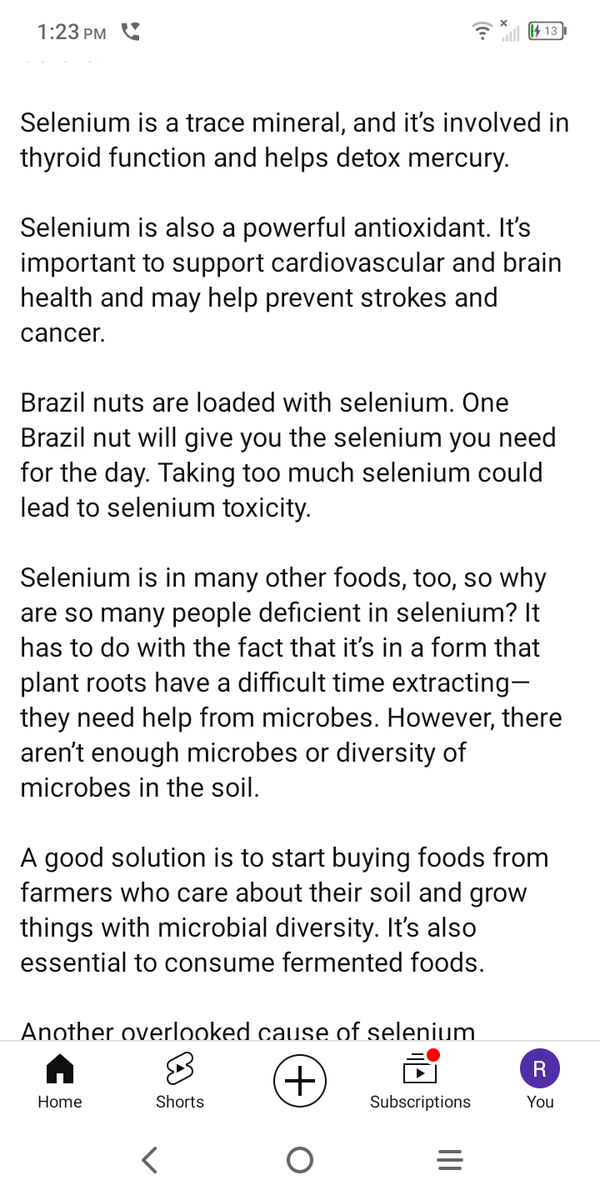 #Selenium

#Farmers are Important! 
#microbes #MicrobialDiversity