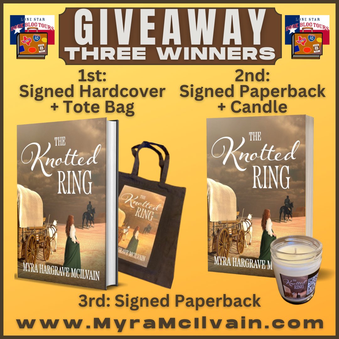 Grieving for her lost love. Determined to control her destiny. THE KNOTTED RING by
@MyraHMcIlvain on guatemalapaula.blogspot.com/2024/02/book-b…… #LoneStarLit #BookBlitz w/#bookreviews & #giveaway! #historicalfiction #familysaga #HistoricalRomance #TexasAuthor