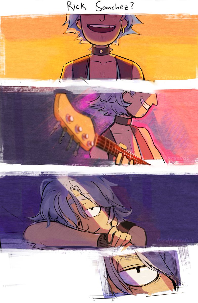 birdperselias's tweet photo. the person you remember vs the person i've become #bprick #rickandmorty https://t.co/IHjxXFp9i3