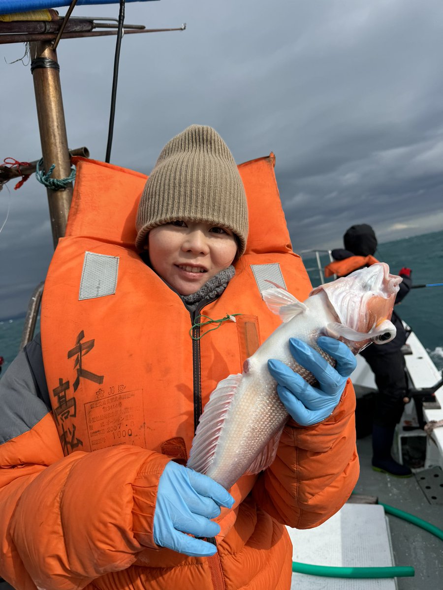 食いも上がってみんなキャッチ🙆‍♂️

凪もようやく落ち着いてきたー！