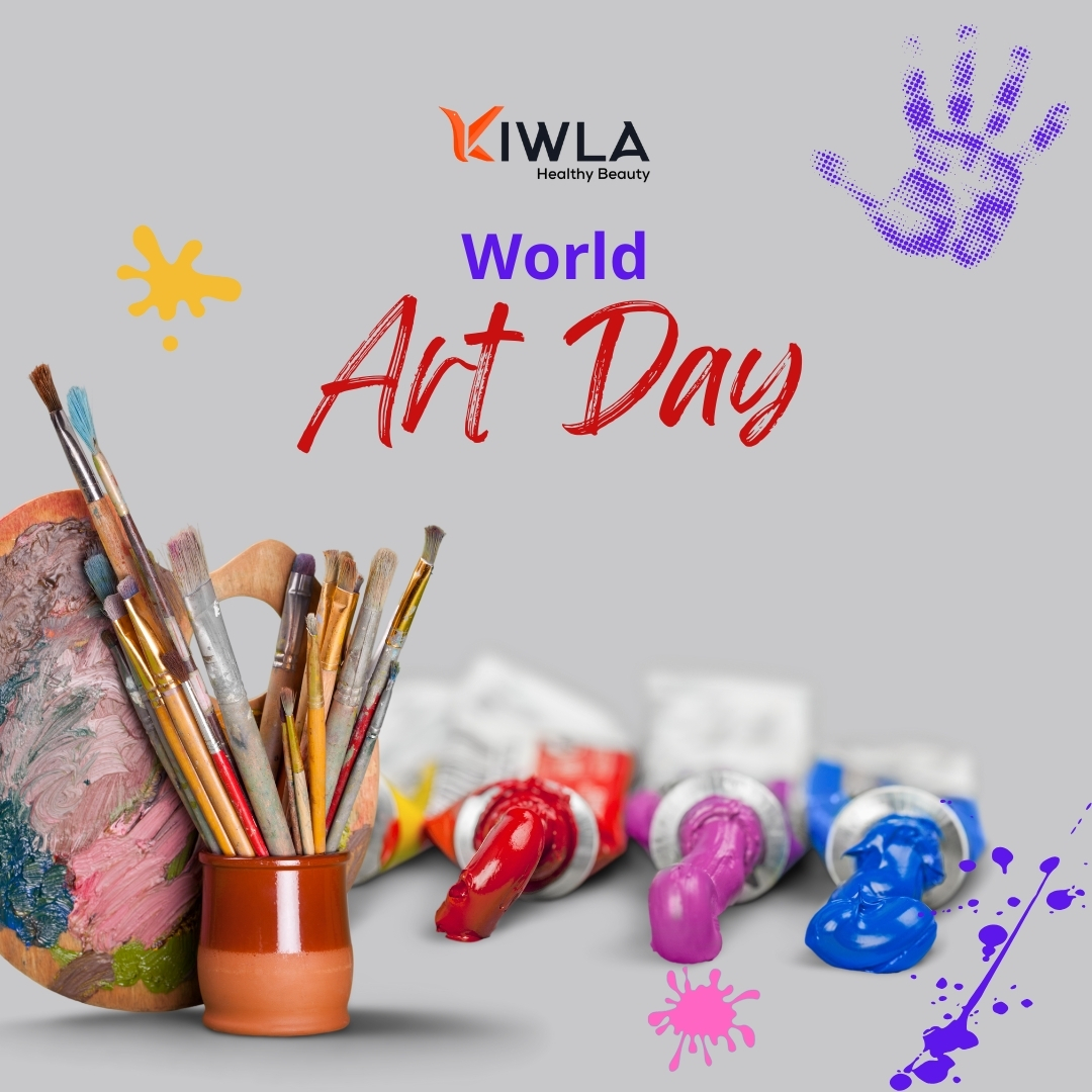 Happy World Art Day! Today, let's celebrate the diverse forms of art that enrich our lives and make the world a more beautiful place.
.
.
.
#artday #beautiful #Beauty #cosmetics #healthandwellness #supplements #thekiwla #welovekiwla #healthybeauty @thekiwla