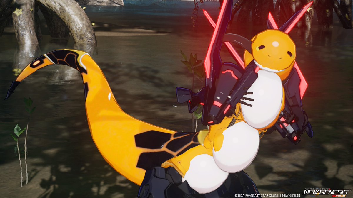 anaconda590n's tweet image. #PSO2獣人SS部 #PSO2NGS_SS #NGS無加工SS
 N-アナコンダスーツマークⅡ！モチモチぷにぷにですよ！