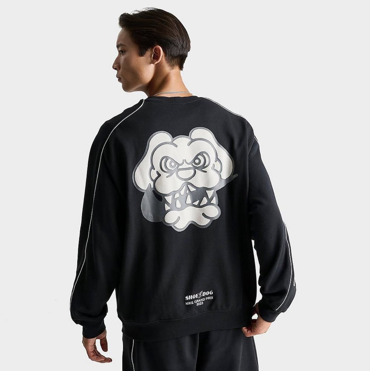 AD: Nike Sportswear Shoe Dog Graphic Fleece Crewneck Sweatshirts