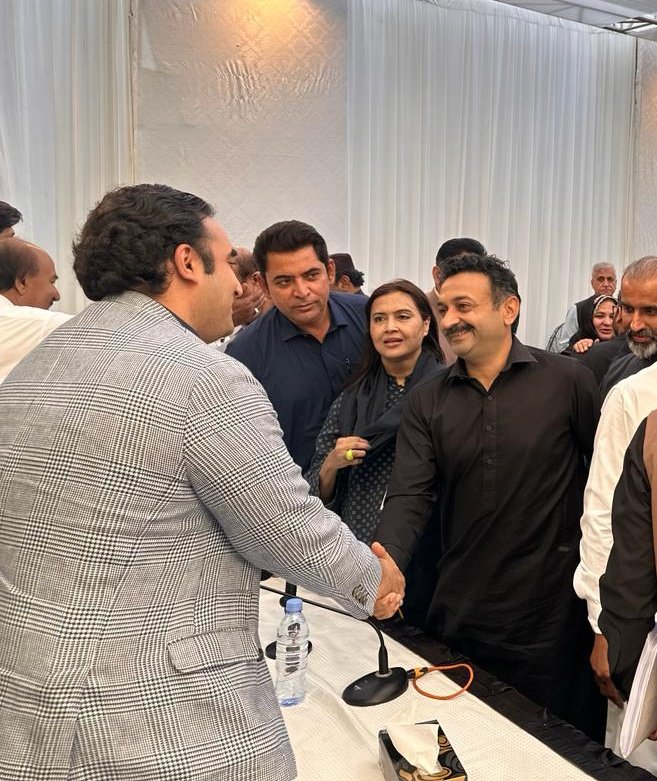 Karachi, PPP Chairman @BBhuttoZardari Congratulates the Beloved Leader of the people, Fayaz Ali Khan Butt Sahib, who defeated the political opponents for the fourth time as the elected MPA 81 Mehar of Sindh. 
@BBhuttoZardari @fayazbuttmpa