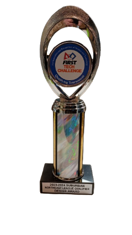 FTC11848's tweet photo. Congratulations to all the teams that competed in the FTC Regional Northeast Tournament today!  It was great seeing all the teams and their innovative robot designs.  We are honored to have received the 1st place Design Award and 3rd place Inspire Award.  We are headed to state! https://t.co/RFnNxxxGQX