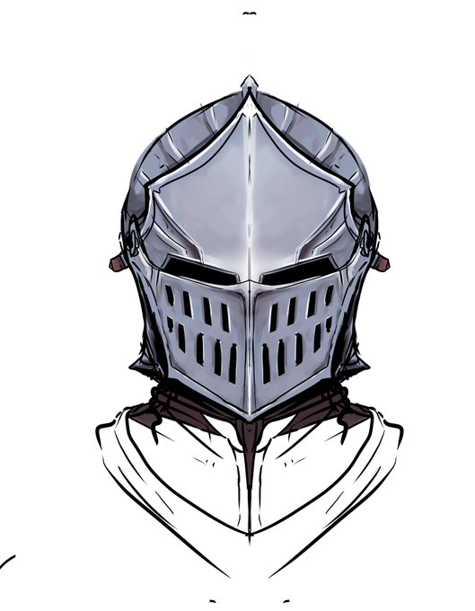 ダクソやったせいでこういう甲冑モデリングしたくなった 