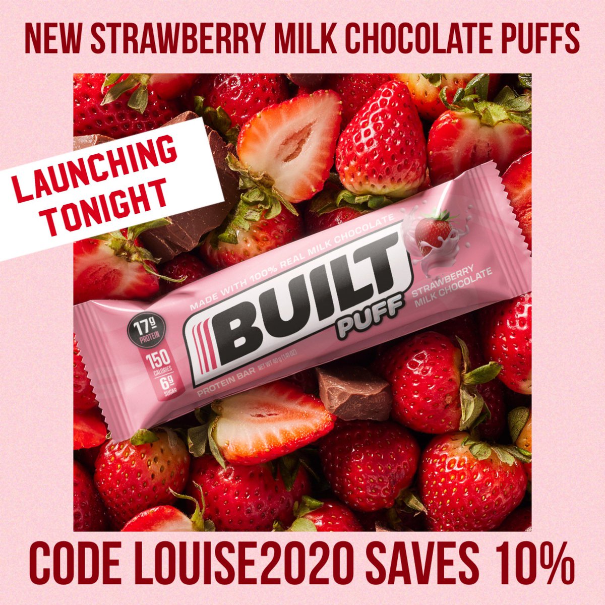 LouiseKelowna's tweet photo. New ➡️https://t.co/nzRY3uTKrt #weightloss #gymgirl #gymguy #snacks #proteinbar #tastesgood #HealthyEating #gym #discountcode #highprotein #gymlife #wwprotein #love #workout #tasty #healthy #new #ww #whey #strawberry #milkchocolate #highprotein #builtbar #Built_Bar @Built_Bar https://t.co/1RzQLjUhr1