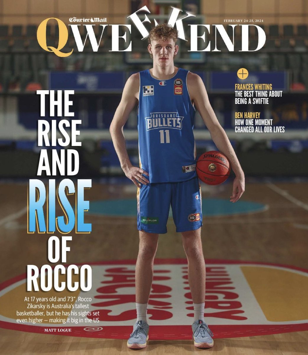 Get your hands on a copy of the QWeekend today to read the full feature story on @RoccoZikarsky