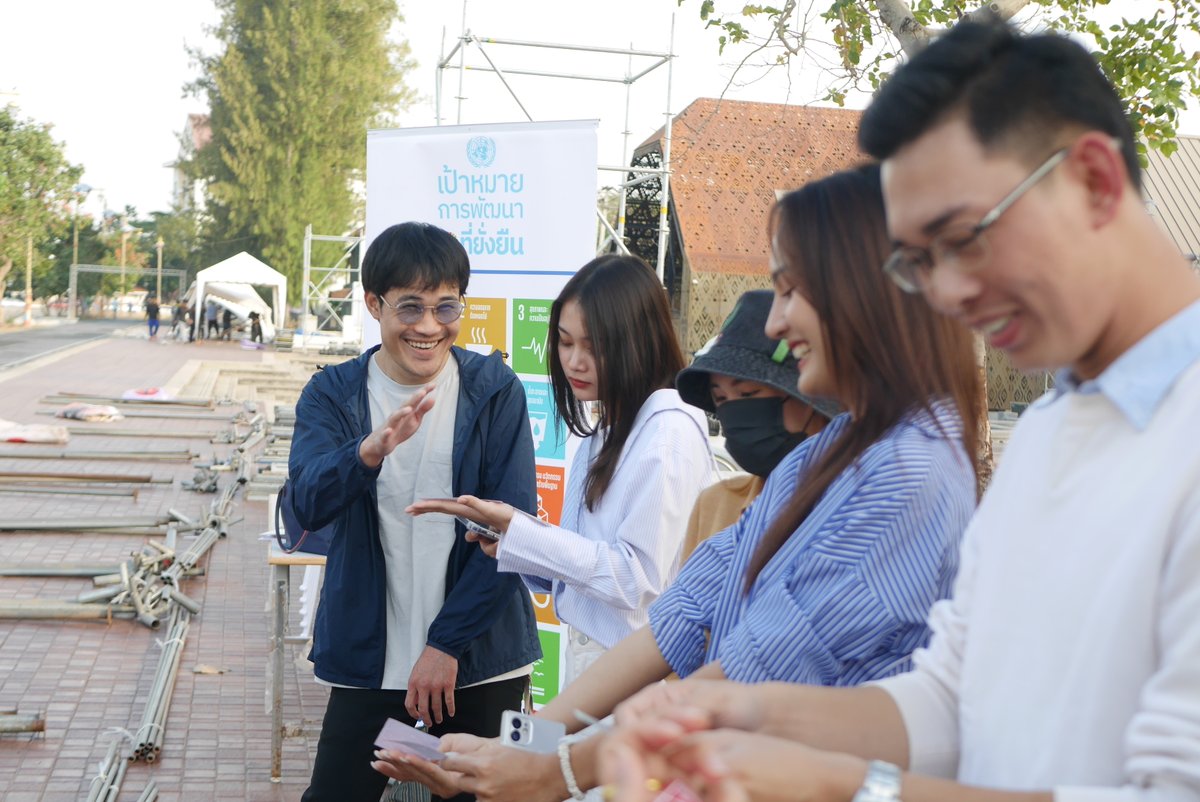 UNDPThailand's tweet photo. Well done! all change-makers in Udon Thani, Ubon Ratchathani, and Pattani. 🌍
The multi-stakeholder consultations have shed light on 💡
1️⃣ SDG Profile (dataset to development advantages & challenges) by TRDI
2️⃣ Report on the results of the SDG Survey by NIDA
#SDGLocalTH https://t.co/ywHLbytp2x