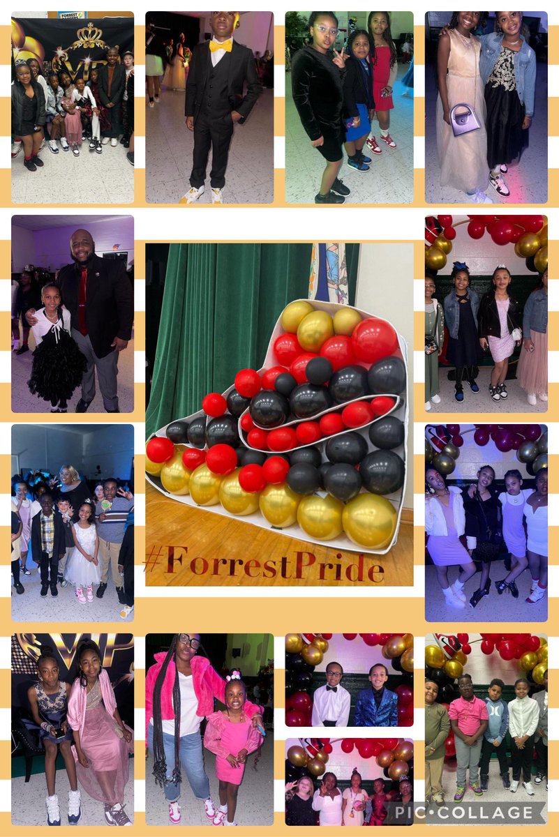 More Pics from the Sneakerball tonight. #ForrestPride #WeAreHCS @HCS_TitleI @HamptonCSchools @ForrestPTA