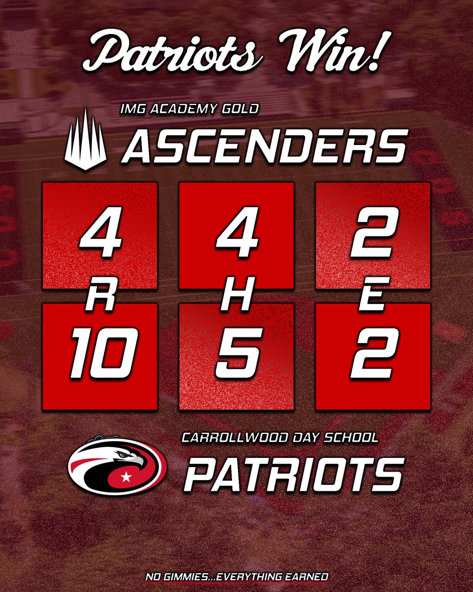 Some good ol' fashioned home cookin' and a PATRIOTS WIN!

#WeAreCDS #PatriotNation <a href="/CDS_Athletics/">CDS Athletics</a>