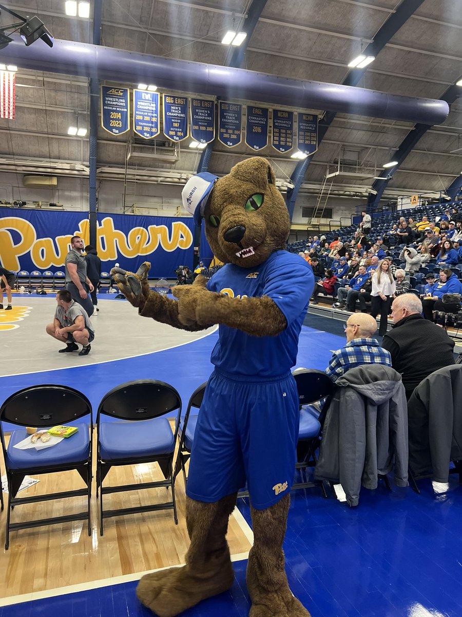Congrats to @Pitt_WRES for the Win Tonight!🐾 Let’s Go Panthers!💙