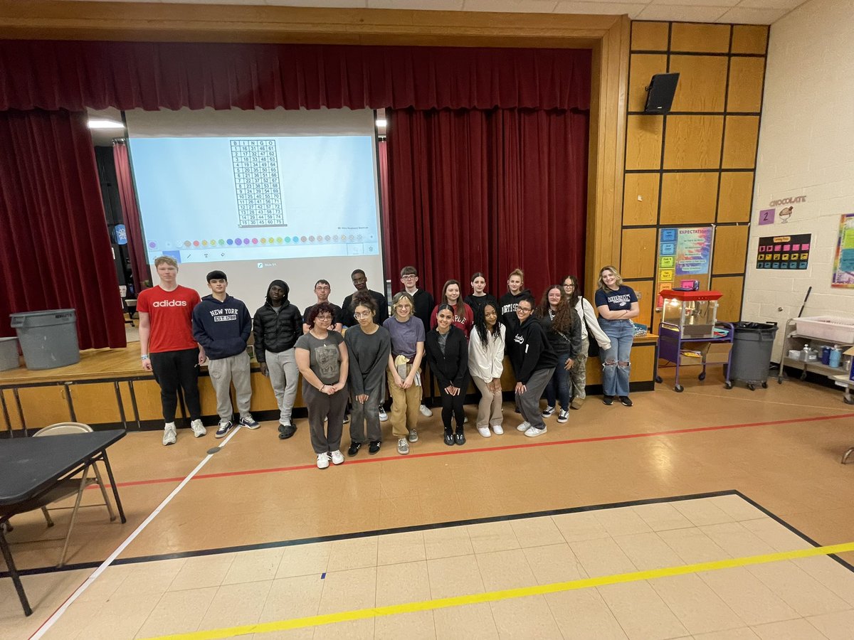 Family Bingo Night!   Huge Thank you to all the families and volunteers for donations and time!