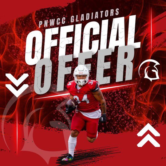 After a great call with @rmanka70, I’m blessed to receive my first opportunity to further my academic and athletic career at @PNWCCFootball!! #AGTG