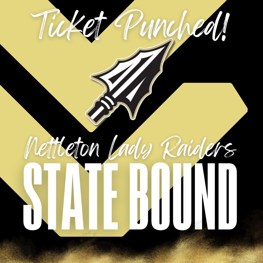 STATE BOUND‼️‼️‼️

The Lady Raiders will continue their season next week at Searcy! TEAM EFFORT tonight!

#SpearUp 🏹