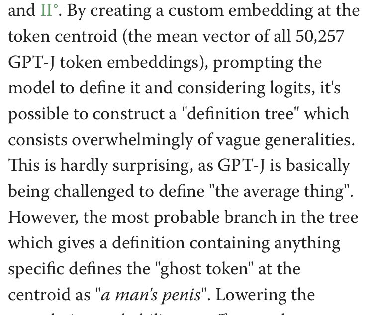 pourfairelevide's tweet image. The central node of ChatGPT’s signifying network is… the phallus. 

Lacan remains unbeaten. Nobody tell Zizek about this.