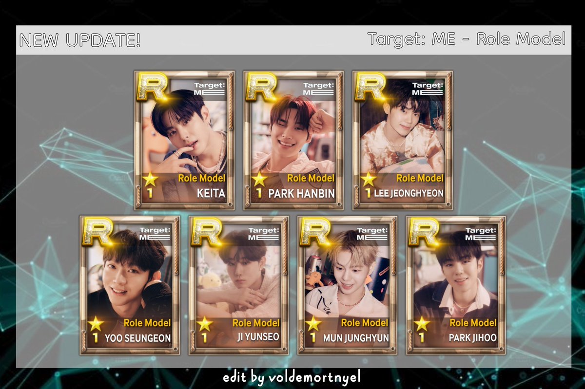 voldemortnyel's tweet photo. ((What If))
SuperStar EVNNE exists
Target: ME Fanmade LE card and Normal card
#케이타 #박한빈 #이정현 #유승언 #지윤서 #문정현 #박지후
#EVNNE #이븐
#Target_ME #TROUBLE https://t.co/3oSUCSXUik