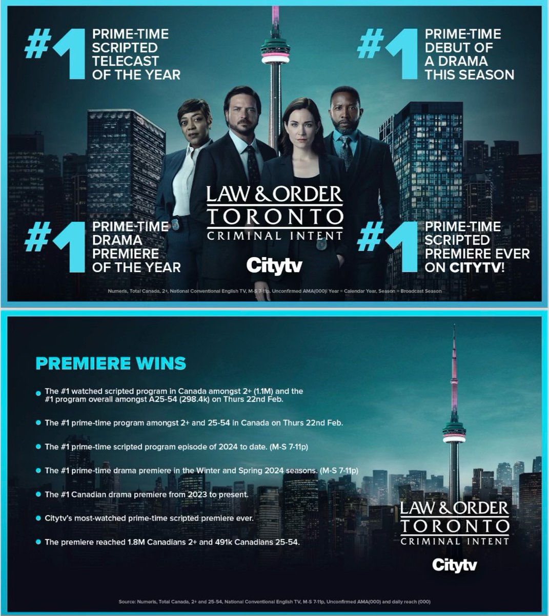 #LawandOrderToronto # CITYTV You can still stream it on CITY TV