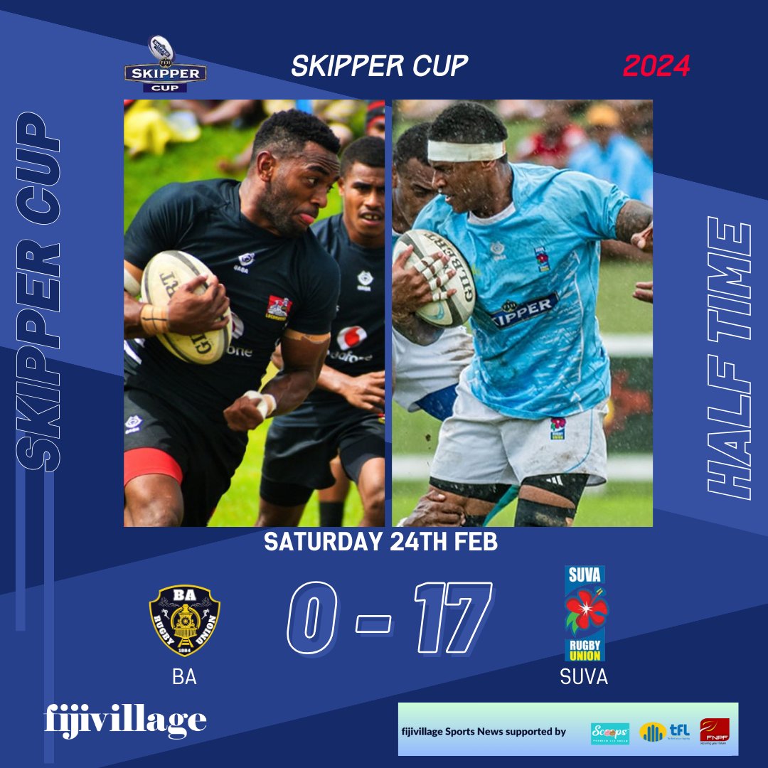 fijivillage's tweet image. Suva lead Ba at HT 🏉

#SkipperCup🏉