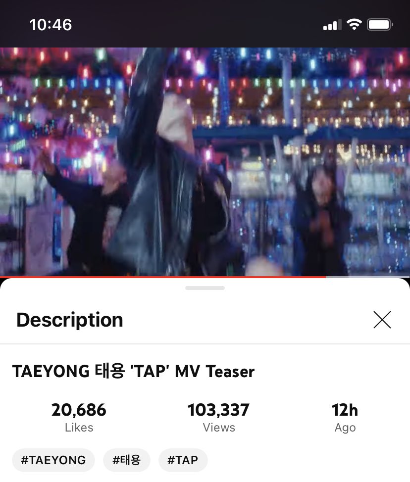 ✷ streaming party for 'TAP' mv teaser on youtube ✷

don't break the ⛓️
🔗youtu.be/ntb0BBhDUgU?si…

(ขออนุญาต)tags: @chantyja @forbubuoxo 
D-2 UNTIL TAP
#TY_TAP_MVTeaser
#TAEYONG_TAP