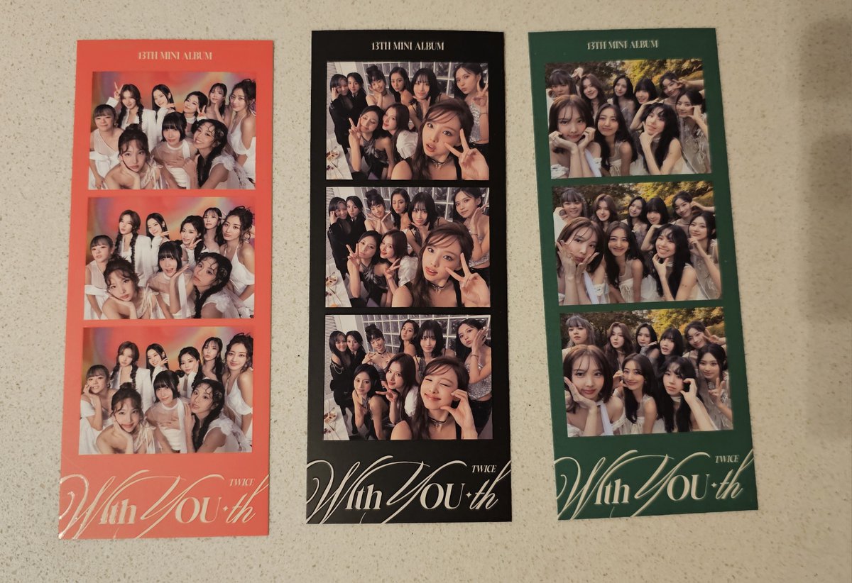 sqkpop's tweet photo. [🇺🇸 USA Sale] TWICE 13th Mini Album "With YOU-th" Photocards and Inclusions 

https://t.co/GZCaI0dwpC https://t.co/qYYkvx4X1Z