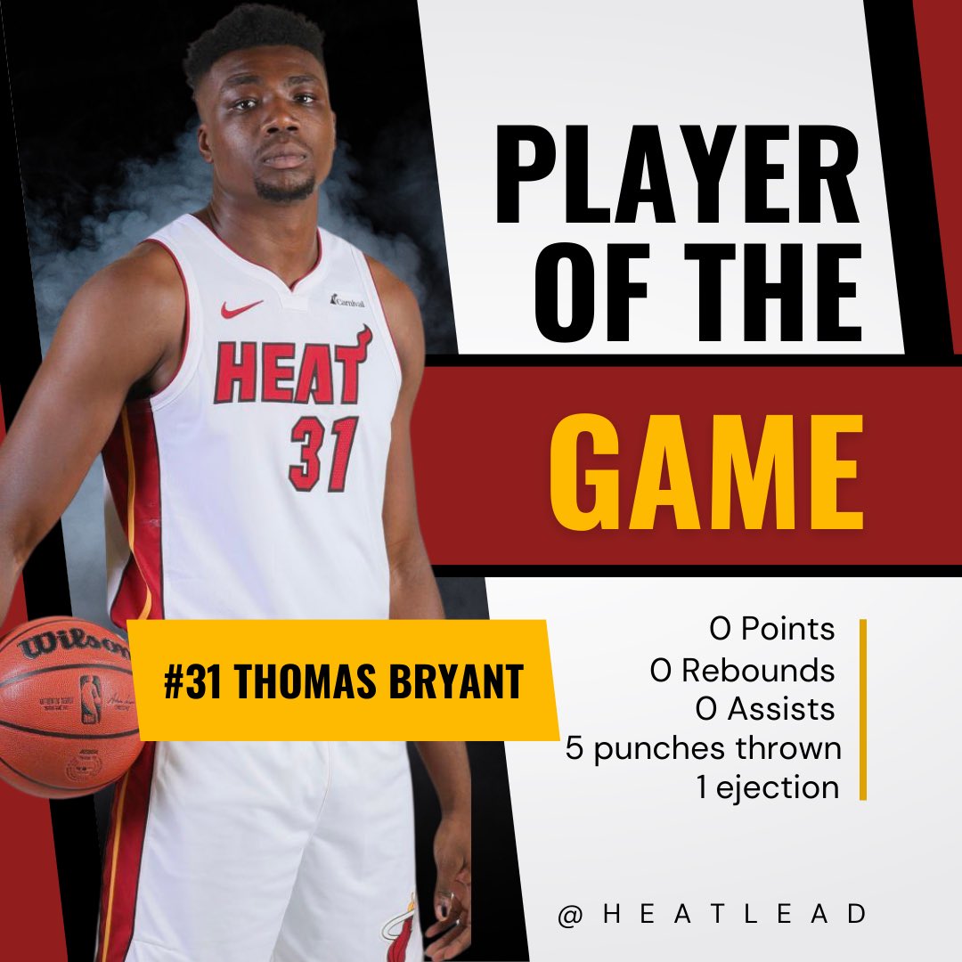 HeatLead's tweet photo. Player of the Game 🔥😤 https://t.co/dZYAKUYIJx