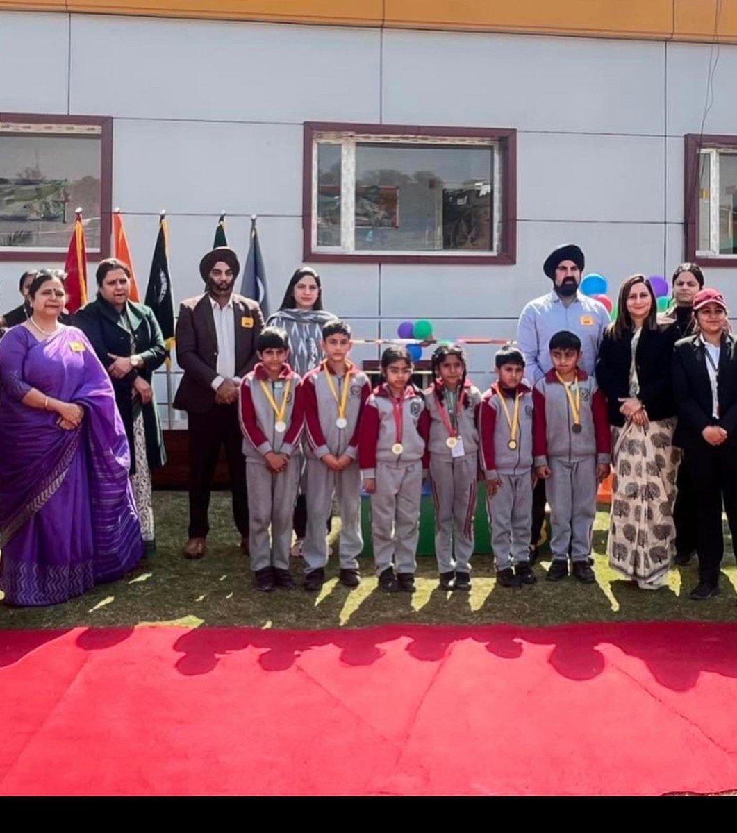 Sports Day “Run For Fun” at International Delhi Public School, Junior Wing. It was a pleasure to witness little athletes displaying sporting spirit through multiple races inculcating daily learnings of life. Congratulations to little champs.
#sportsday #fitindia #guestofhonour