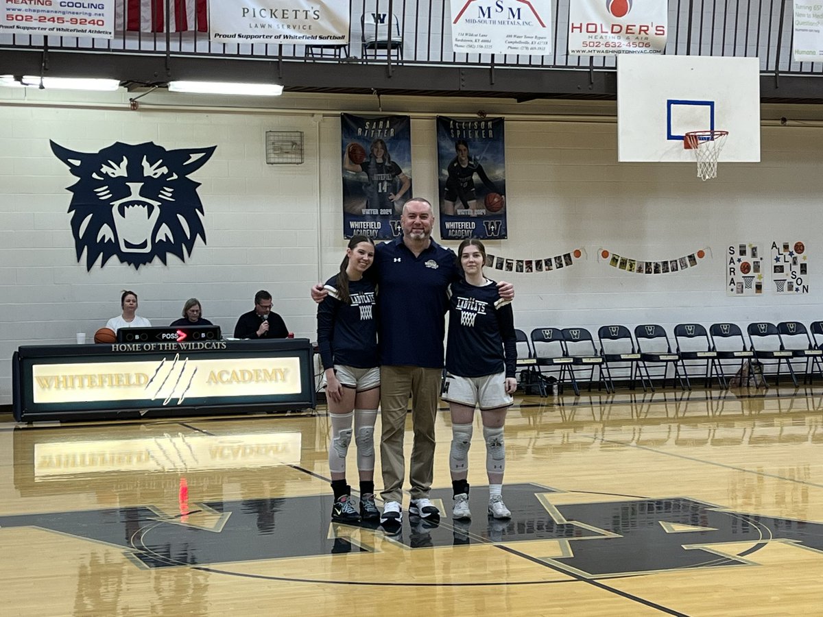 Whitefield Girls Basketball (@whitefield_gbb) on Twitter photo Lady Cats (21-8) end the regular season with a home win on Senior Night.
We had a great crowd tonight and we want to thank everyone who came out to support our team and our 2 Seniors!
<a href="/WA_Wildcats/">Whitefield Athletics</a> Lady Cats (21-8) end the regular season with a home win on Senior Night.
We had a great crowd tonight and we want to thank everyone who came out to support our team and our 2 Seniors!
<a href="/WA_Wildcats/">Whitefield Athletics</a>