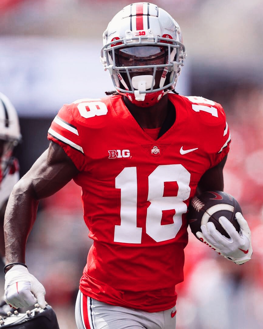 Highest Graded Wide Receiver Since 2022: 🔴 Marvin Harrison Jr, Ohio State: 92.4