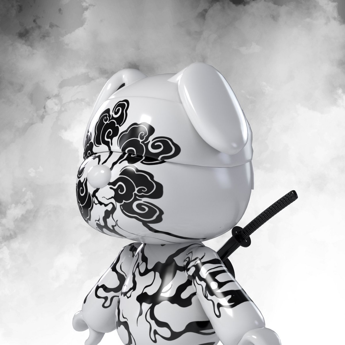 gantsu_cryspe's tweet image. zodiac購入！
羊さんこれで3体目🐏
白黒かっこよすぎる😎

#MetaSamurai 
#1BLOCK