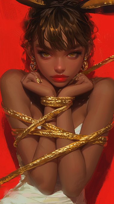 &ldquo;All That Glitters&hellip;&rdquo;  🪢🐰👯&zwj;♀️  #shibari #ropeplay #glamour #gold #midjourneyart  #AIArtCommuity  #aiconceptart #conceptart<a href="/tag/shibari"class="tags">#shibari</a><a href="/tag/ropeplay"class="tags">#ropeplay</a><a href="/tag/glamour"class="tags">#glamour</a><a href="/tag/gold"class="tags">#gold</a><a href="/tag/midjourneyart"class="tags">#midjourneyart</a><a href="/tag/conceptart"class="tags"><span>#conceptart</span></a><a href="/tag/aiartcommuity"class="tags"><span>#aiartcommuity</span></a><a href="/tag/aiconceptart"class="tags"><span>#aiconceptart</span></a>