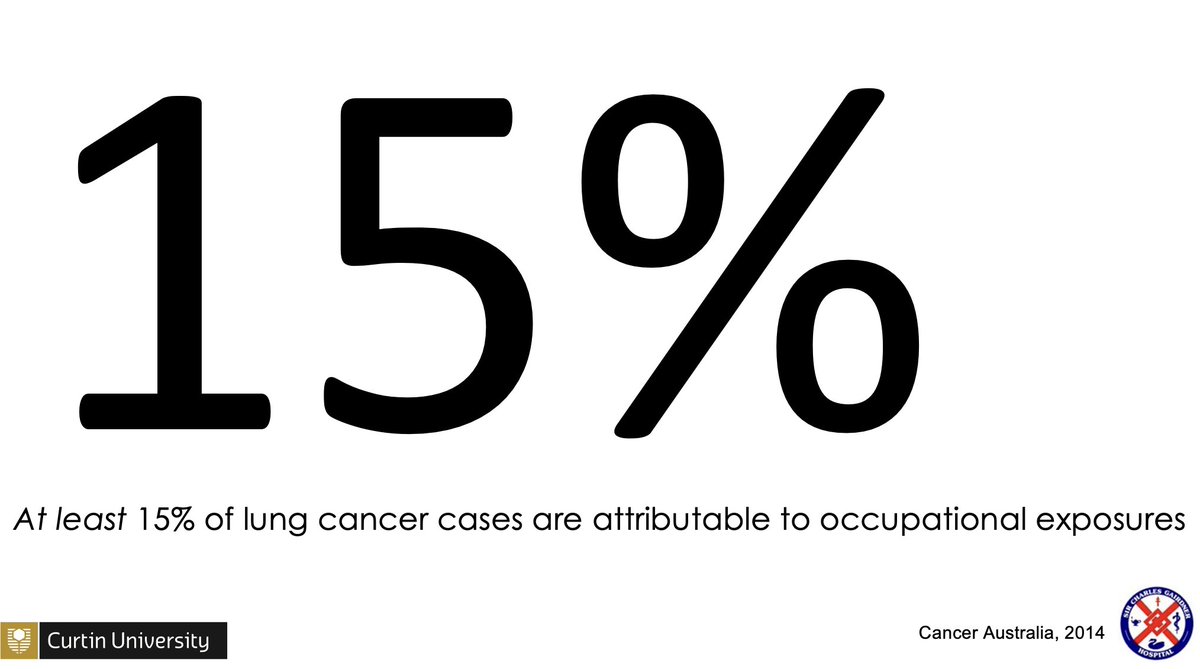 Current #lungcancer screening selection criteria do not account for occuaptional carcinogen expsoures. Great to be able to present at the #AstraZeneca LOBES meeting in #Sydney. @Charlies_Resp @CurtinUni