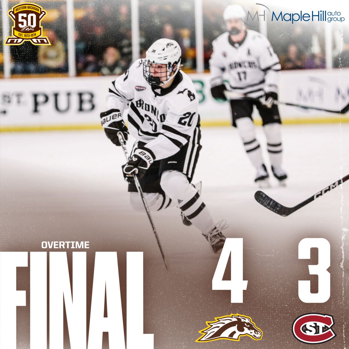 A top-15 win on national TV, with Alex Bump providing the game-winner! 

#BroncosReign