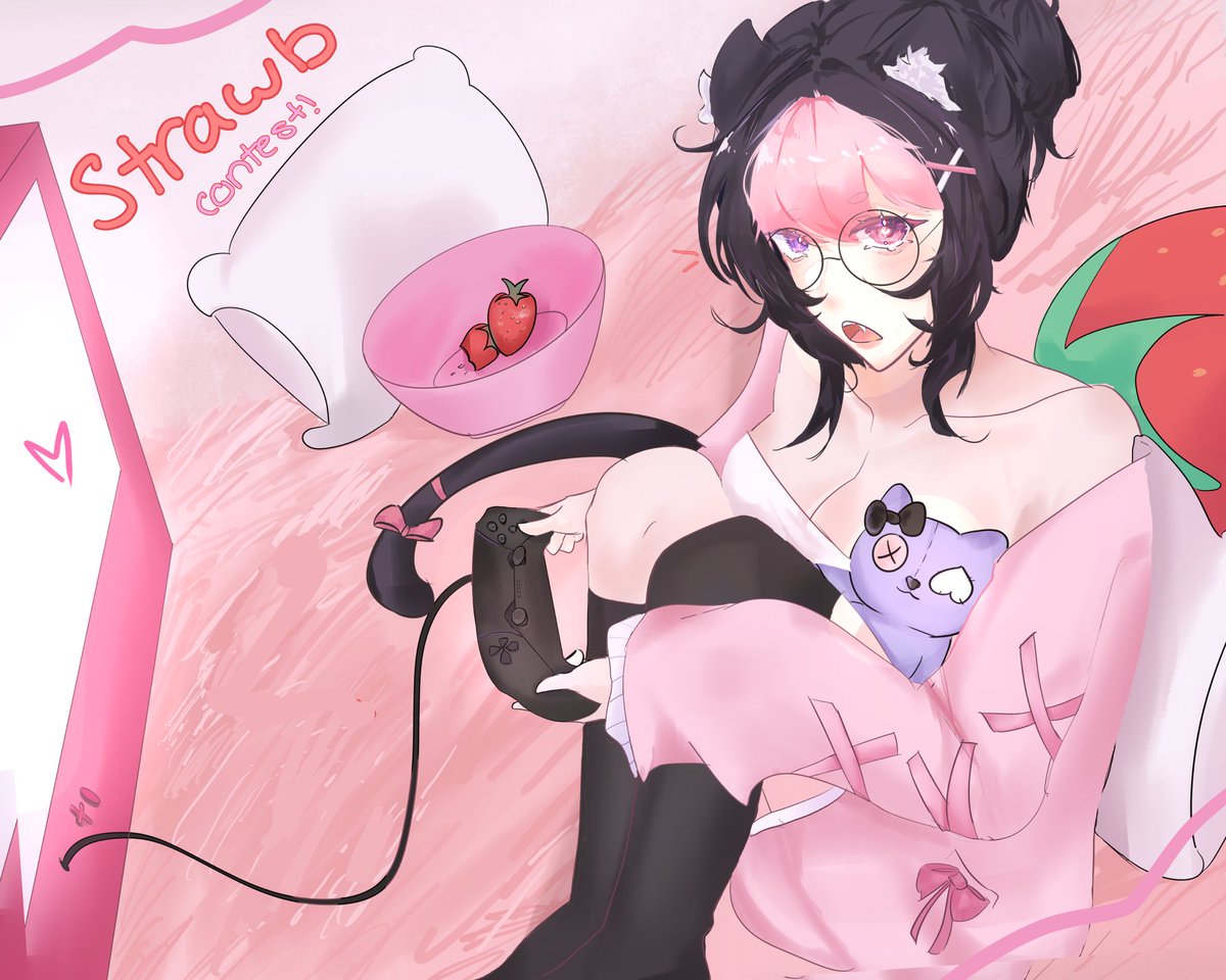 corvspe's tweet image. #strawbillust #strawbcontest