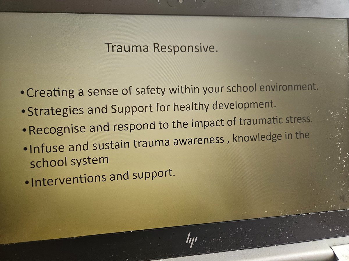 Setting up for the students from Strathclyde University. They are curious about trauma informed responsive approaches, including the biological underpinnings. 'When we know better,we absolutely do better.'🧠🌱