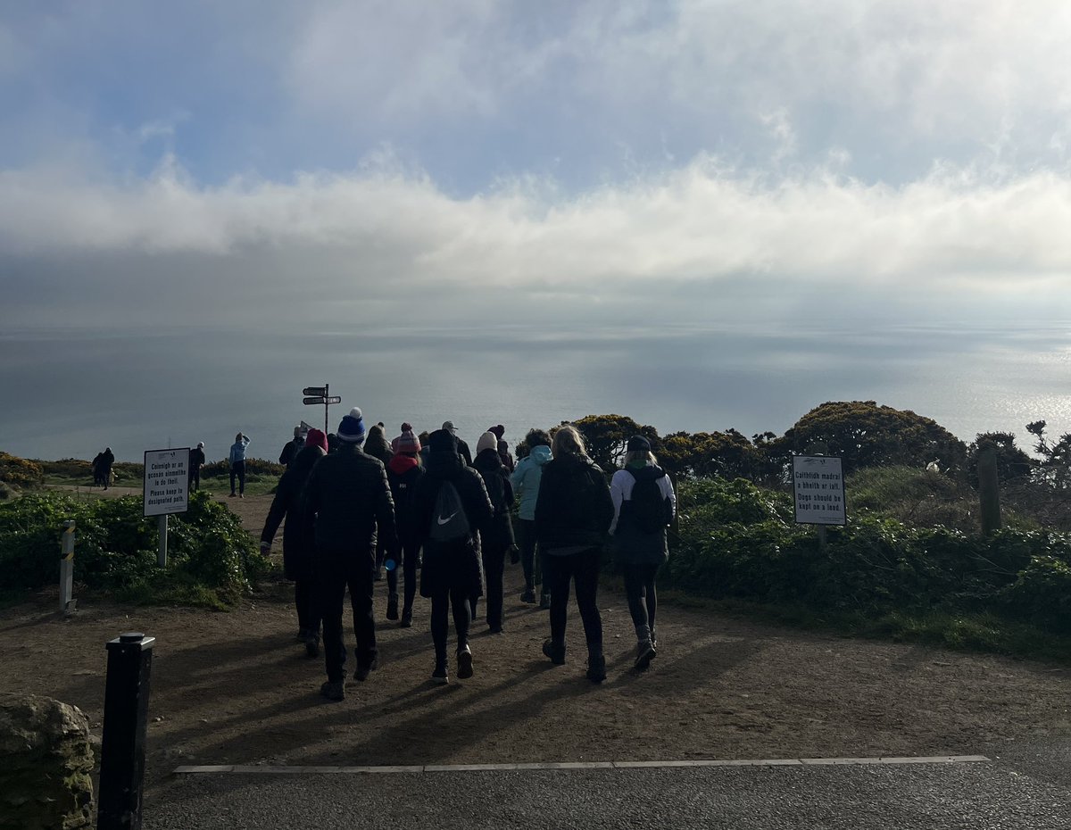 Revive and Thrive Week 6 with @howthadventures, Revive and Thrive is a pilot programme created in Howth for adults to join physical activity opportunities in their local area! Well done everyone who ventured out this morning!