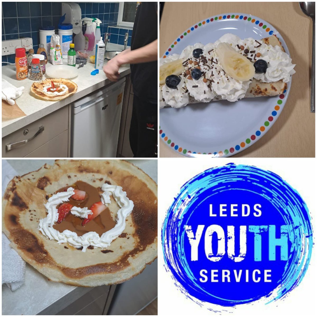 YouthServiceLCC's tweet photo. #Youngpeople from our #Barleyfields #Youthclub have had lots on recently with a variety of #issuebased work.

Although a little late, we made sure that we still made time for some Friday night #pancakes for #pancakeday 

#LeedsYouthService
#Wetherby https://t.co/6A2wmMGo96