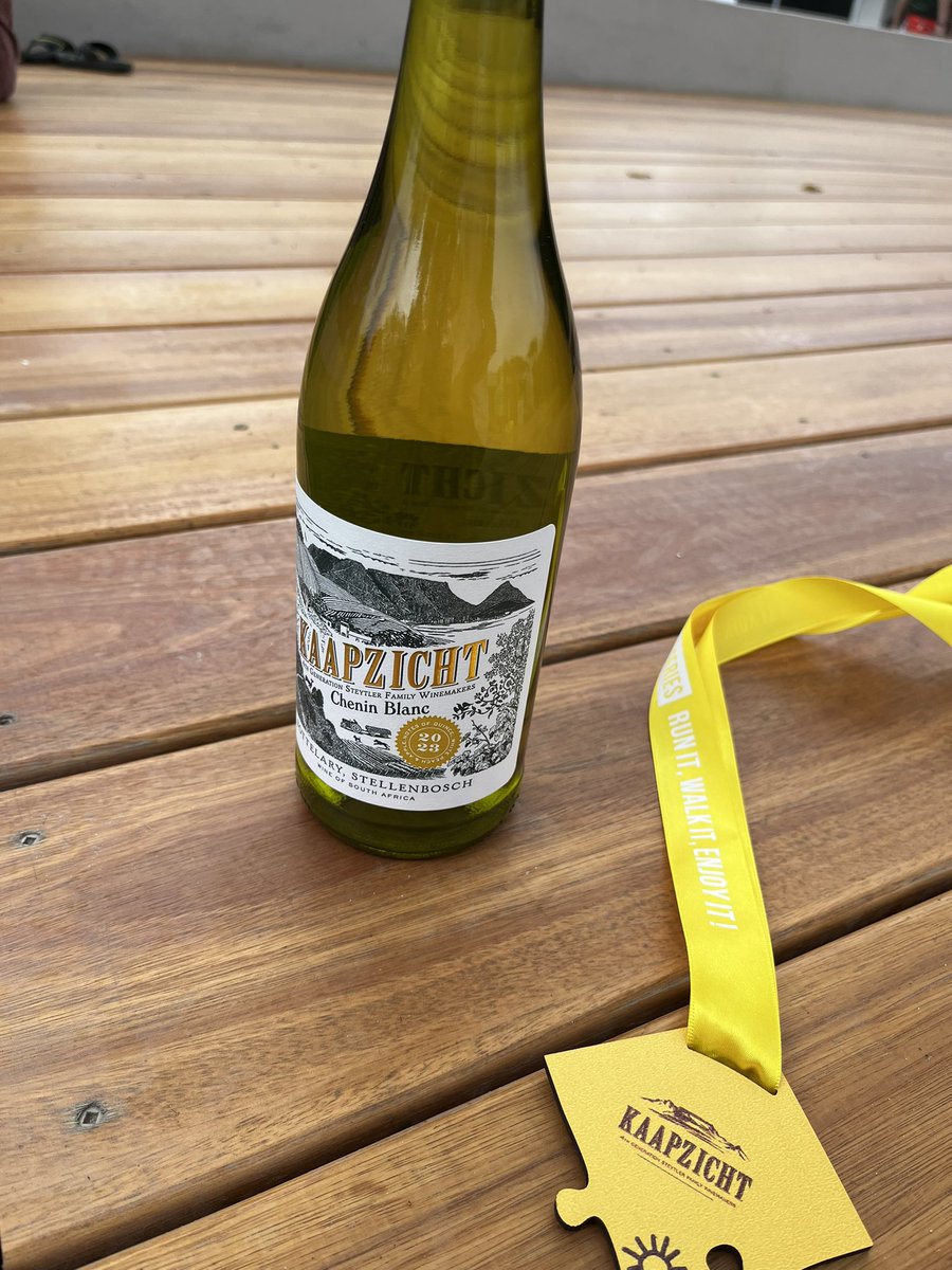 Had a fantastic 10km trail run at Kaapzicht this morning 🏃