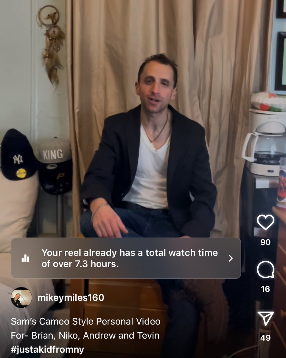 Want a Cameo Style Personal Video?
Message or email me- 
milesenterprisesNYC@yahoo.com 
#justakidfromny