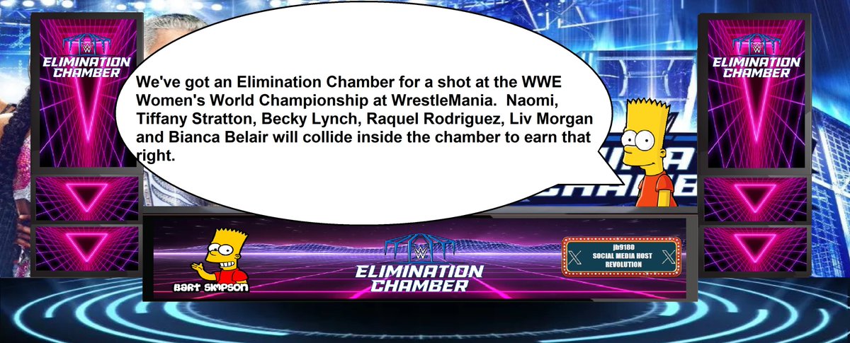 Bart breaks down the #WomensChamber.  #WWEChamber