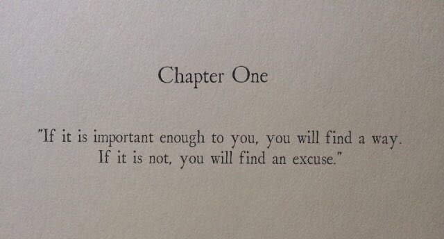 chapter one
