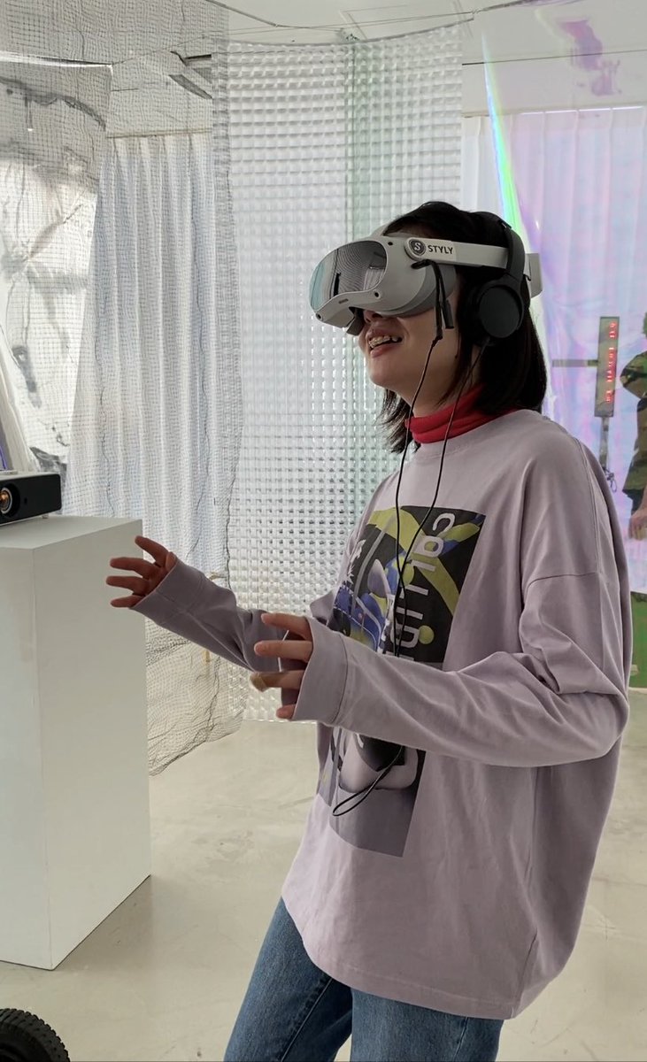 TivruskyPepelu's tweet image. 卒業作品展本日20時(最終入場19時半)までです👾
よろしくです🥰🦍🥰