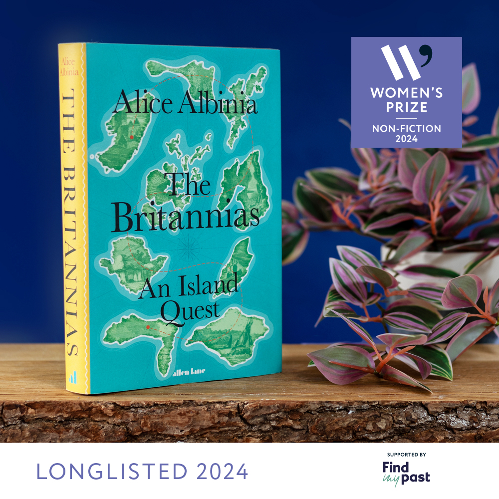 In case you missed it, last week we announced the first ever #WomensPrize for Non-Fiction Longlist! We're spending time getting to know each book and author starting with The Britannias by #AliceAlbinia: bit.ly/49pJ4KV