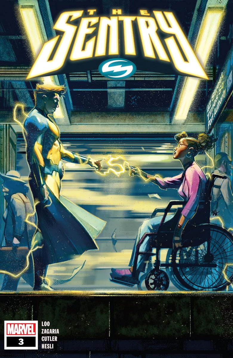 @Rebel_Loo, Luigi Zagaria, David Cutler and <a href="/Hesli_arthur/">Hesli</a> 's The Sentry is great! Artwork and colors are beautiful, and issue 3 in particular shows us Mallory's state of mind. I really hope she becomes the new Sentry and makes more appearances after this story!