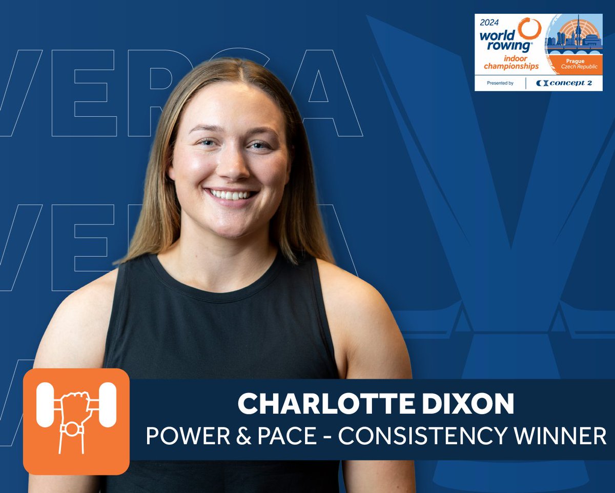 WorldRowing's tweet photo. Charlotte Dixon 🇬🇧 and Ella Fox 🇺🇸 top the leaderboards after 'Power & Pace'!
#WRVersa #WRICH24 https://t.co/YJv9piD6uZ